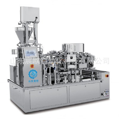 全自動調(diào)料粉給袋式粉末包裝機(jī) 辣椒面咖啡粉末自動計(jì)量包裝機(jī)