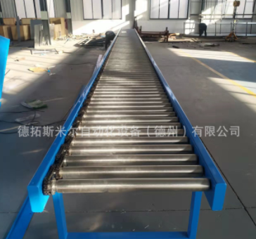 非標動力滾筒直線輸送機 旋轉滾筒傳送帶實現多品種共線分流輸送