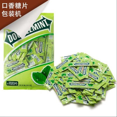 口香糖片包裝機FJQZB-250枕式包裝機巧克力紅糖包全自動包裝機