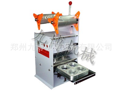 一出四果凍封口機塑料杯塑料盒封蓋機