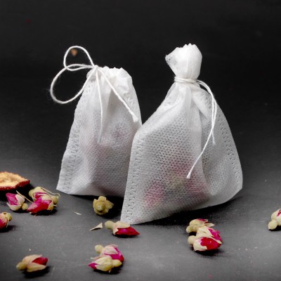 批發無紡布過濾袋茶包茶包袋一次性抽繩款袋茶葉包裝煎藥袋調料包