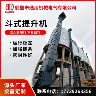 廠家直供斗式提升機加強型鏈條分體式鏈輪省人工砂石提升機NE100