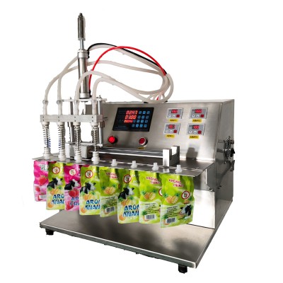 華北興達(dá) 灌裝機(jī)吸嘴袋 液體包裝機(jī) 飲料 酒水 袋裝液體 齒輪泵